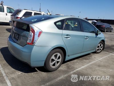 Trzecie zdjęcie samochodu z tyłu: 2013 TOYOTA PRIUS VIN:JTDKN3DUXD1639320 - miniatura