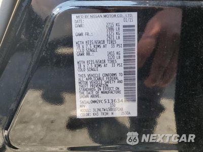 Zdjęcie 13 z 13 samochodu: 2015 INFINITI QX60 VIN:5N1AL0MM2FC513634 - miniatura