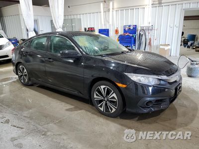 Czwarte zdjęcie samochodu z boku: 2017 HONDA CIVIC EXL VIN:19XFC1F7XHE208496 - miniatura
