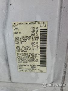Zdjęcie 13 z 13 samochodu: 2017 NISSAN NV 1500 S VIN:1N6BF0KM7HN800300 - miniatura