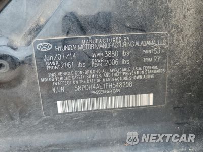 Zdjęcie 12 z 13 samochodu: 2015 HYUNDAI ELANTRA LIMITED VIN:5NPDH4AE1FH548208 - miniatura