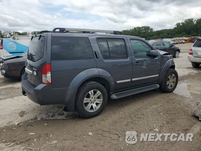 Trzecie zdjęcie samochodu z tyłu: 2011 NISSAN PATHFINDER S VIN:5N1AR1NBXBC608552 - miniatura
