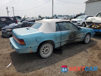 Trzecie zdjęcie samochodu z tyłu: 1993 CHRYSLER LEBARON VIN:1C3XU4534PF560600 - miniatura
