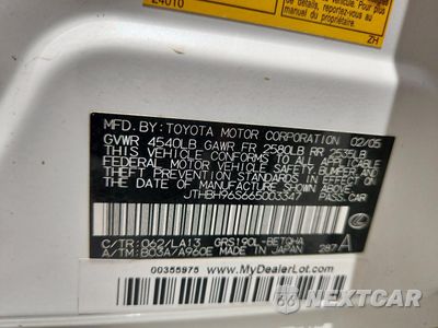 Zdjęcie 12 z 14 samochodu: 2006 LEXUS GS 300 VIN:JTHBH96S665003347 - miniatura