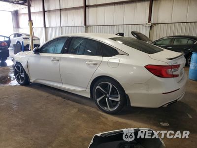 Drugie zdjęcie samochodu z przodu: 2022 HONDA ACCORD SPORT SE VIN:1HGCV1F41NA034188 - miniatura