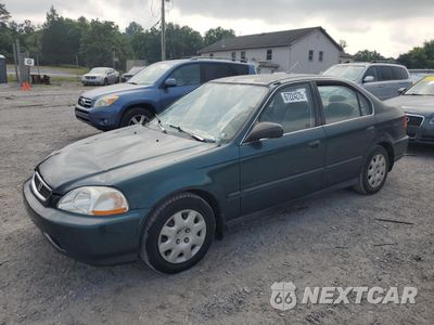 1998 HONDA CIVIC LX 2HGEJ6672WH597846 - główne zdjęcie licytacji z USA - miniatura