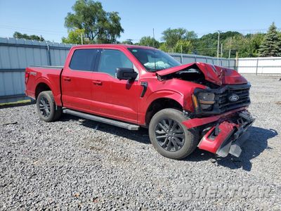 Czwarte zdjęcie samochodu z boku: 2024 FORD F150 XLT VIN:1FTFW3L83RFB82900 - miniatura