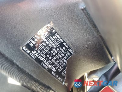 Zdjęcie 9 z 10 samochodu: 2012 KAWASAKI ZX600 R VIN:JKAZX4R18CA033004 - miniatura