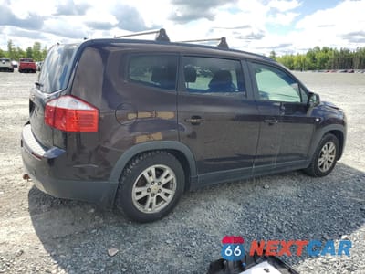 Trzecie zdjęcie samochodu z tyłu: 2013 CHEVROLET ORLANDO LT VIN:KL77P2ET6DK039322 - miniatura