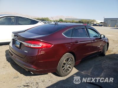 Trzecie zdjęcie samochodu z tyłu: 2017 FORD FUSION SE VIN:3FA6P0HD8HR262220 - miniatura