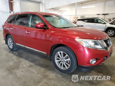 Czwarte zdjęcie samochodu z boku: 2014 NISSAN PATHFINDER S VIN:5N1AR2MM2EC686093 - miniatura