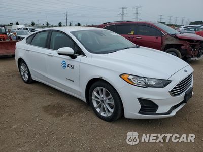 Czwarte zdjęcie samochodu z boku: 2019 FORD FUSION SE VIN:3FA6P0LU0KR263957 - miniatura