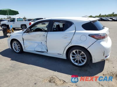 Drugie zdjęcie samochodu z przodu: 2012 LEXUS CT 200 VIN:JTHKD5BH6C2047649 - miniatura