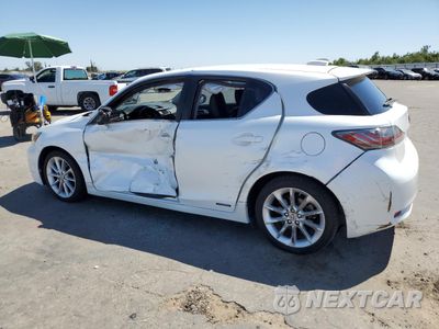 Drugie zdjęcie samochodu z przodu: 2012 LEXUS CT 200 VIN:JTHKD5BH6C2047649 - miniatura