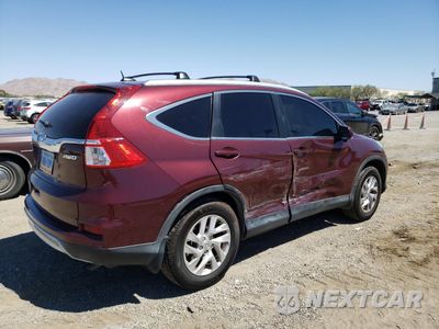 Trzecie zdjęcie samochodu z tyłu: 2015 HONDA CR-V EXL VIN:2HKRM4H75FH673236 - miniatura