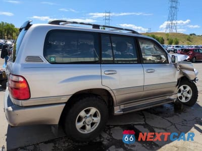 Trzecie zdjęcie samochodu z tyłu: 2000 TOYOTA LAND CRUISER VIN:JT3HT05J8Y0099744 - miniatura