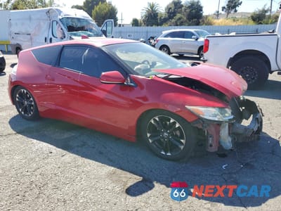 Czwarte zdjęcie samochodu z boku: 2014 HONDA CR-Z EX VIN:JHMZF1D68ES001885 - miniatura