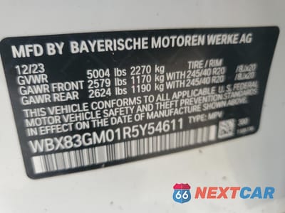 Zdjęcie 14 z 14 samochodu: 2024 BMW X2 M35I VIN:WBX83GM01R5Y54611 - miniatura