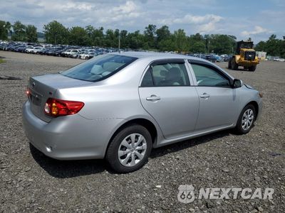 Trzecie zdjęcie samochodu z tyłu: 2010 TOYOTA COROLLA BASE VIN:1NXBU4EE2AZ352608 - miniatura