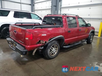 Trzecie zdjęcie samochodu z tyłu: 2003 CHEVROLET S TRUCK S10 VIN:1GCDT13X93K158773 - miniatura