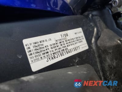 Zdjęcie 9 z 10 samochodu: 2009 YAMAHA YZFR6 VIN:JYARJ16E19A013677 - miniatura