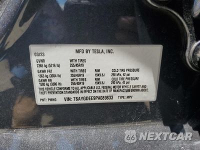 Zdjęcie 12 z 14 samochodu: 2023 TESLA MODEL Y VIN:7SAYGDEE9PA089833 - miniatura