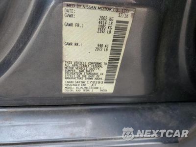 Zdjęcie 13 z 13 samochodu: 2017 NISSAN ALTIMA 3.5SL VIN:1N4BL3AP1HC178593 - miniatura
