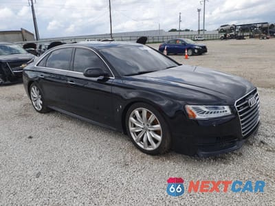 Czwarte zdjęcie samochodu z boku: 2017 AUDI A8 L QUATTRO VIN:WAU44AFD3HN013102 - miniatura