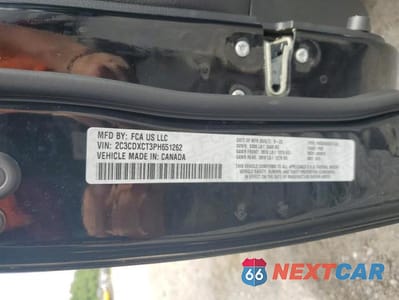 Zdjęcie 13 z 13 samochodu: 2023 DODGE CHARGER VIN:2C3CDXCT3PH651262 - miniatura