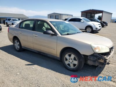 Czwarte zdjęcie samochodu z boku: 2005 CHEVROLET MALIBU LS VIN:1G1ZT52855F298539 - miniatura