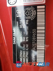 Zdjęcie 13 z 13 samochodu: 2014 MERCEDES-BENZ SLK 350 VIN:WDDPK5HA2EF089650 - miniatura