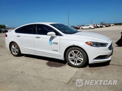 Czwarte zdjęcie samochodu z boku: 2018 FORD FUSION SE HYBRID VIN:3FA6P0LU7JR171646 - miniatura