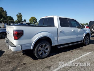 Trzecie zdjęcie samochodu z tyłu: 2013 FORD F150 SUPERCREW VIN:1FTFW1CF6DKD31089 - miniatura