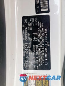 Zdjęcie 13 z 13 samochodu: 2020 KIA SEDONA LX VIN:KNDMB5C11L6642886 - miniatura