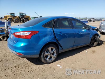 Trzecie zdjęcie samochodu z tyłu: 2013 FORD FOCUS SE VIN:1FADP3F21DL294476 - miniatura