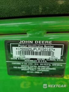 Zdjęcie 10 z 10 samochodu: 2016 JOHN DEERE GATOR UTILITY VEHICLE VIN:1M04X2SJPLM150167 - miniatura