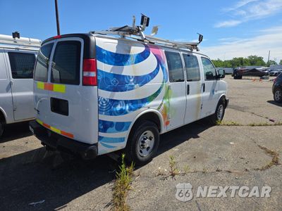 Trzecie zdjęcie samochodu z tyłu: 2015 CHEVROLET EXPRESS G2500 VIN:1GCWGFCF6F1220822 - miniatura