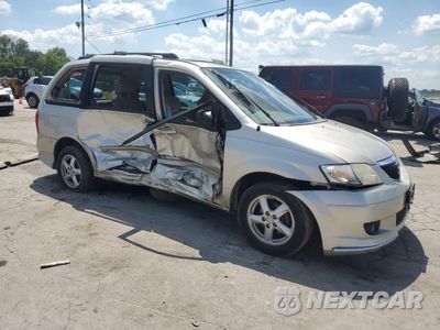 Czwarte zdjęcie samochodu z boku: 2003 MAZDA MPV WAGON VIN:JM3LW28J730362505 - miniatura