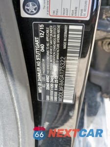 Zdjęcie 12 z 12 samochodu: 2016 MERCEDES-BENZ CLS 400 VIN:WDDLJ6FB6GA175322 - miniatura