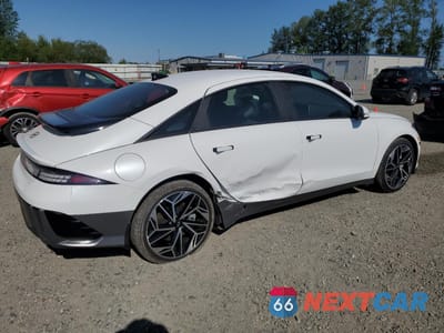 Trzecie zdjęcie samochodu z tyłu: 2023 HYUNDAI IONIQ 6 SEL VIN:KMHM34AC5PA040888 - miniatura