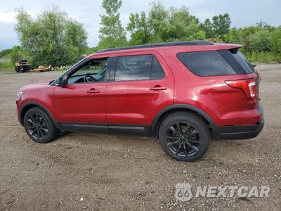 Drugie zdjęcie samochodu z przodu: 2018 FORD EXPLORER XLT VIN:1FM5K8D82JGC04222 - miniatura