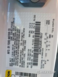 Zdjęcie 12 z 12 samochodu: 2018 FORD FUSION SE HYBRID VIN:3FA6P0LU0JR118657 - miniatura