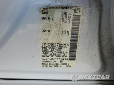 Zdjęcie 12 z 14 samochodu: 2014 NISSAN ALTIMA 3.5S VIN:1N4BL3AP6EC271458 - miniatura