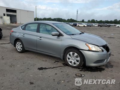 Czwarte zdjęcie samochodu z boku: 2013 NISSAN SENTRA S VIN:3N1AB7APXDL707024 - miniatura