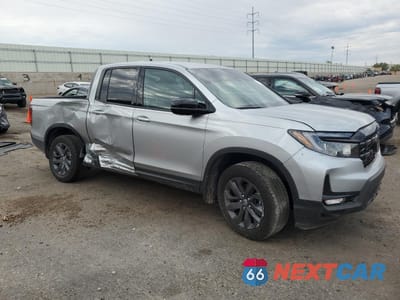 Czwarte zdjęcie samochodu z boku: 2025 HONDA RIDGELINE SPORT VIN:5FPYK3F19SB030513 - miniatura