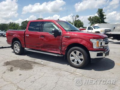 Czwarte zdjęcie samochodu z boku: 2019 FORD F150 SUPERCREW VIN:1FTEW1E45KKD12568 - miniatura