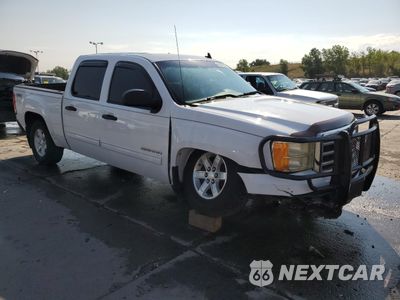 Czwarte zdjęcie samochodu z boku: 2013 GMC SIERRA K1500 SLE VIN:3GTP2VE78DG310913 - miniatura