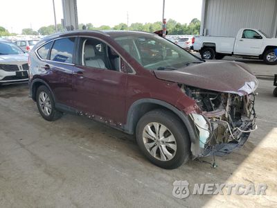 Czwarte zdjęcie samochodu z boku: 2013 HONDA CR-V EXL VIN:5J6RM4H7XDL080801 - miniatura