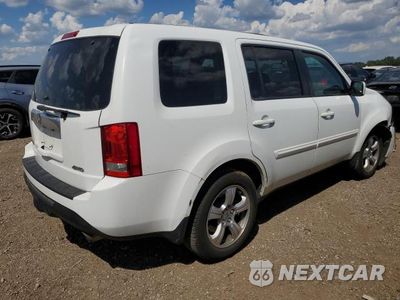 Trzecie zdjęcie samochodu z tyłu: 2014 HONDA PILOT EX VIN:5FNYF4H41EB046722 - miniatura