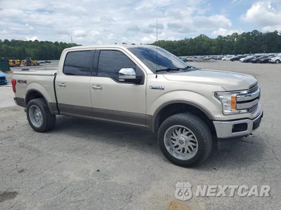 Czwarte zdjęcie samochodu z boku: 2018 FORD F150 SUPERCREW VIN:1FTEW1E53JFB29699 - miniatura